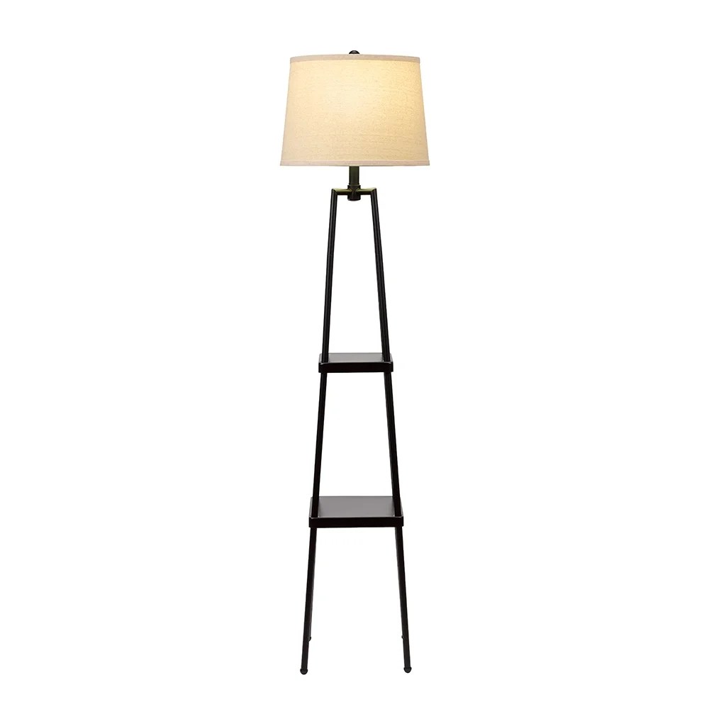 Sawyer Etagere Floor Lamp - Black - Image 2