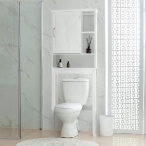 Teamson Home Newport Wooden Over-the-Toilet Space Saver
