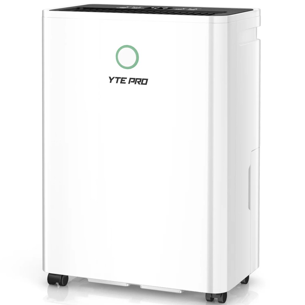 1800Sq.Ft Dehumidifier,30Pint Dehumidifiers for Home,Ultra Quiet Dehumidifier for Large Room,Bathroom, Bedroom,with 6.56FT Drain Hose, 0.66Gal Water Tank,3-Color Humidity Light