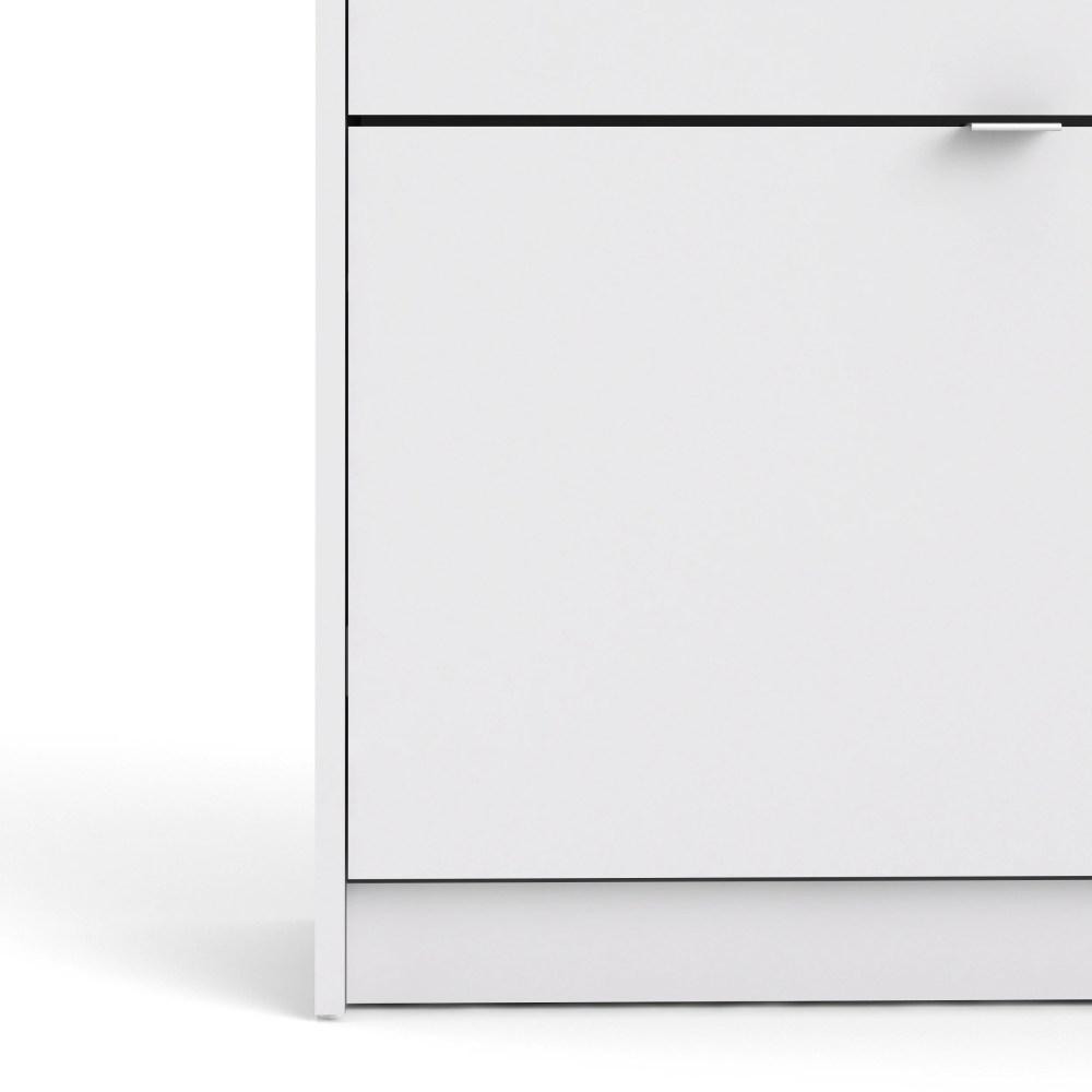 Tvilum Bright 4 Drawer Shoe Storage Cabinet, White - Image 16