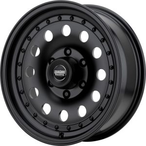American Racing Aluminum Rim AR62 OUTLAW II 15X7in Satin Black Finish,  AR625765B