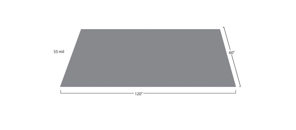 G-Floor 5" x 10" Levant Garage Flooring Cover Protector - Slate Grey - Image 2