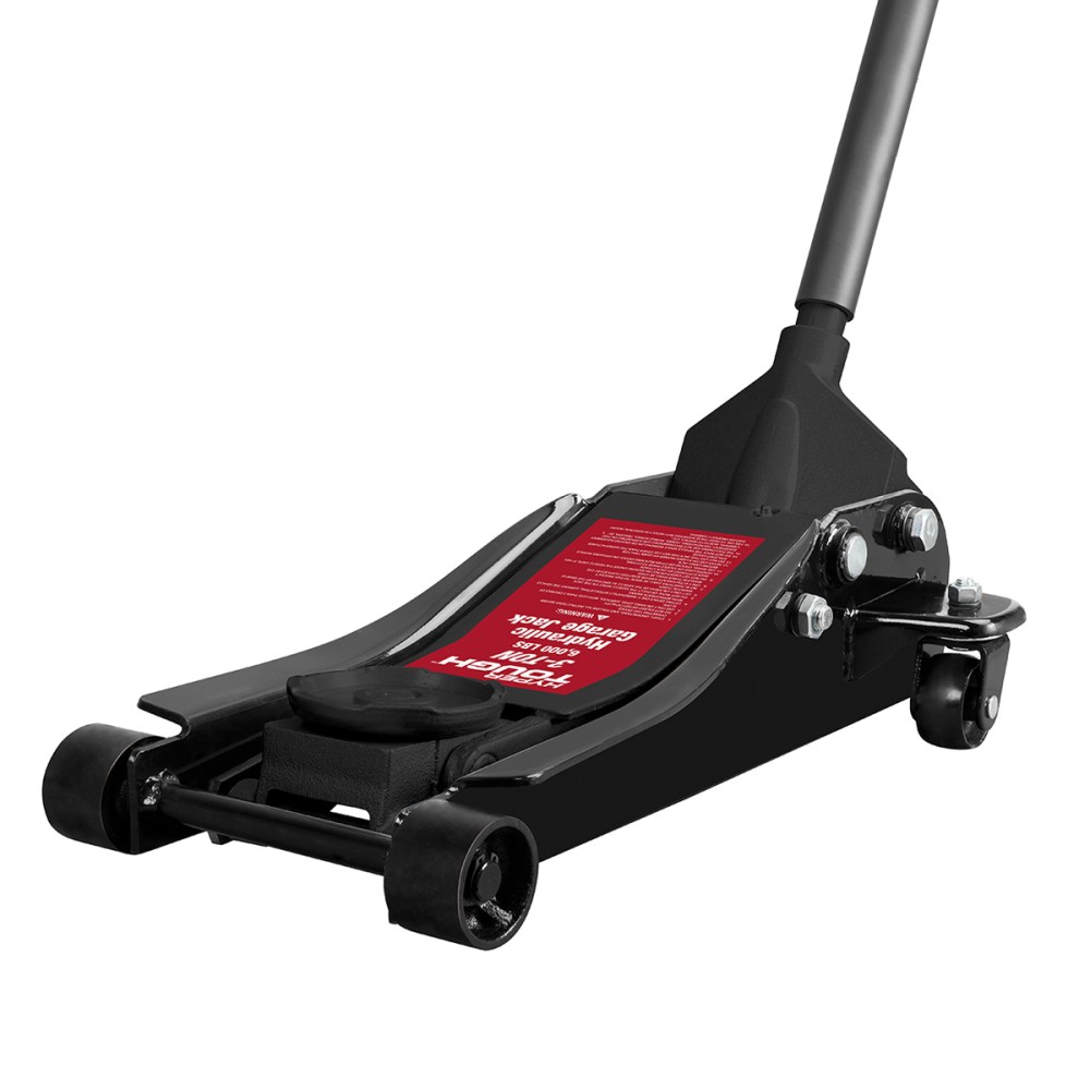 Torin HyperTough 3 Ton Hydraulic Steel Racing Floor Jack, DMT83505W - Image 2