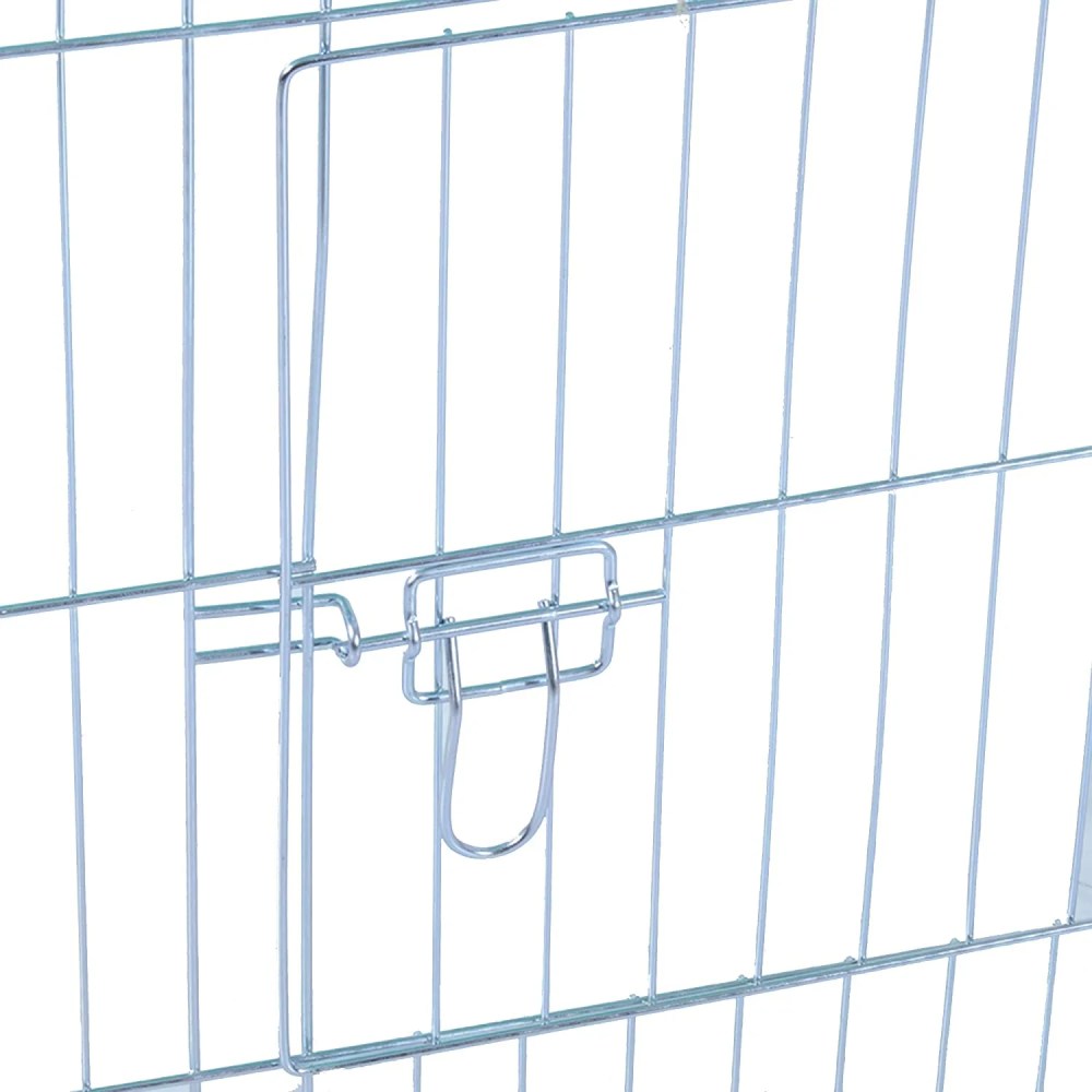 Mcage Flexible 87" X-Large No Rust Galvanized Outdoor Crate for Chicken, Puppies & Kittens with Pet Kennels & Crates - Image 6