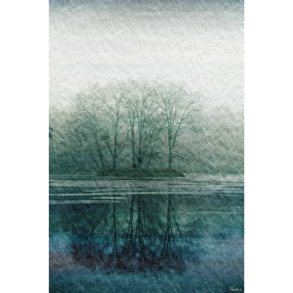 Parvez Taj Apple Lake Canvas Wall Art - Image 2