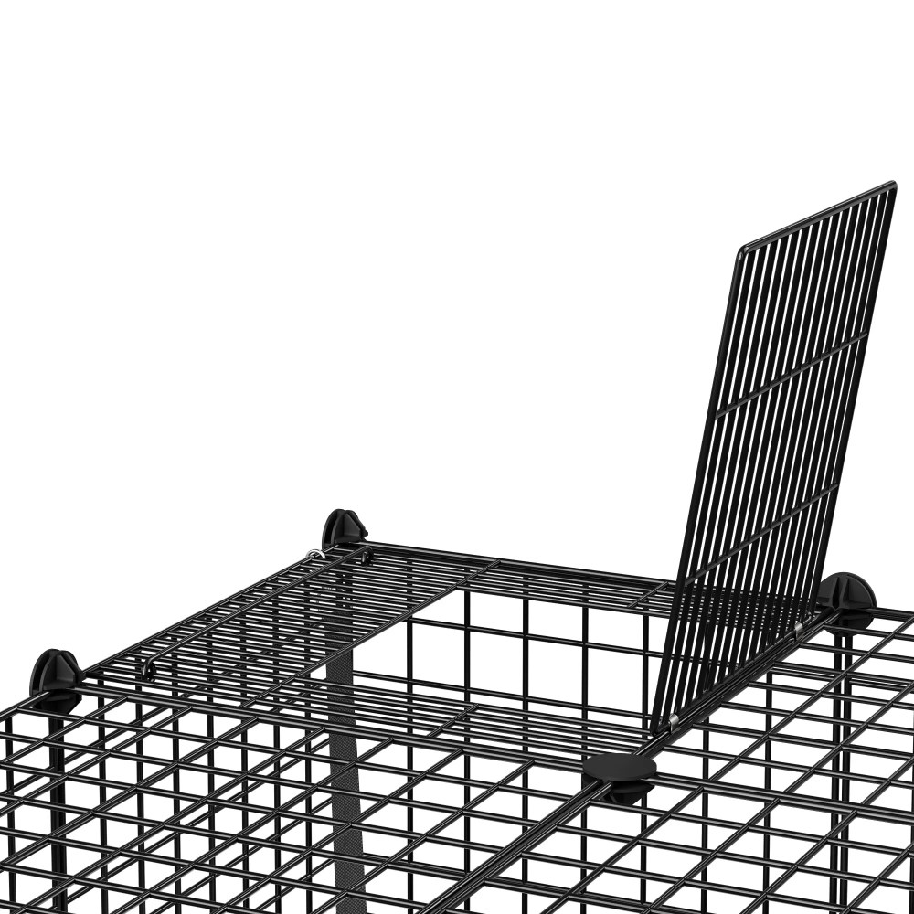 ZENY 4-Tier Indoor Outdoor Pet Enclosure with Hammock Large Metal Wire Playpen Kennel - Image 7