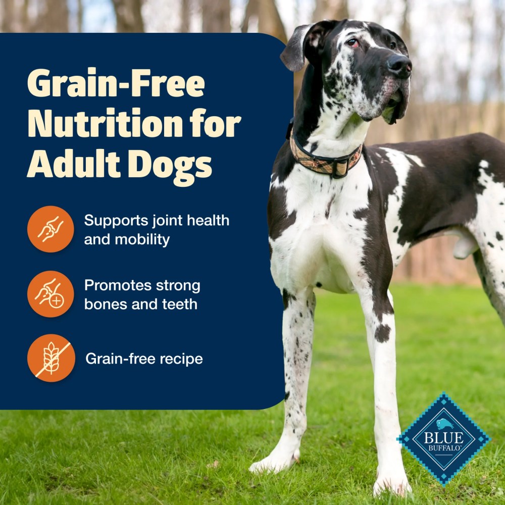 Blue Buffalo Freedom Grain-Free Large Breed Adult Dry Dog Food, Chicken & Potatoes 24 lbs. - Image 4
