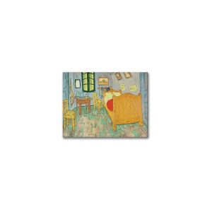 Trademark Fine Art Vincent van Gogh Van Gogh's Bedroom at Arles Canvas Wall Art - 3547