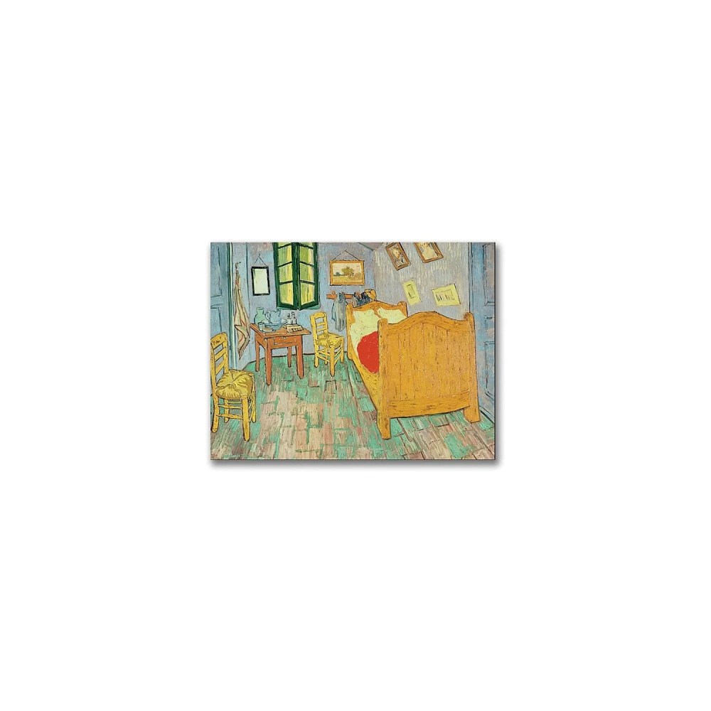 Trademark Fine Art Vincent van Gogh Van Gogh's Bedroom at Arles Canvas Wall Art - 3547