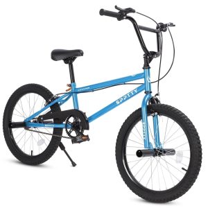 20" Freestyle BMX Bike with 4 Pegs, Kids Bicycle for Teen Beginner, Age 7-14 Years, Blue