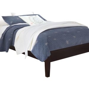 Platform Bed, Twin Bed, Cappuccino