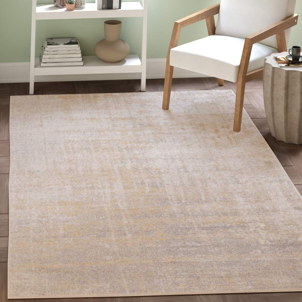 Safavieh Adirondack Boniface Distressed Area Rug, Creme/Gold, 5'1" x 7'6" - Image 16