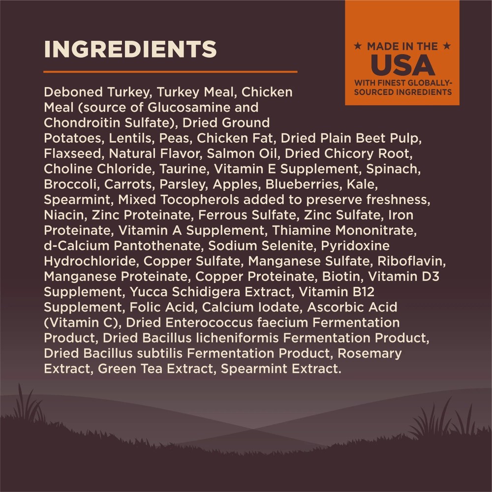 Wellness CORE Dry Dog Food, Small Breed, Grain Free, High Protein, Natural, Original Turkey & Chicken Recipe, (12-Pound Bag) - Image 8