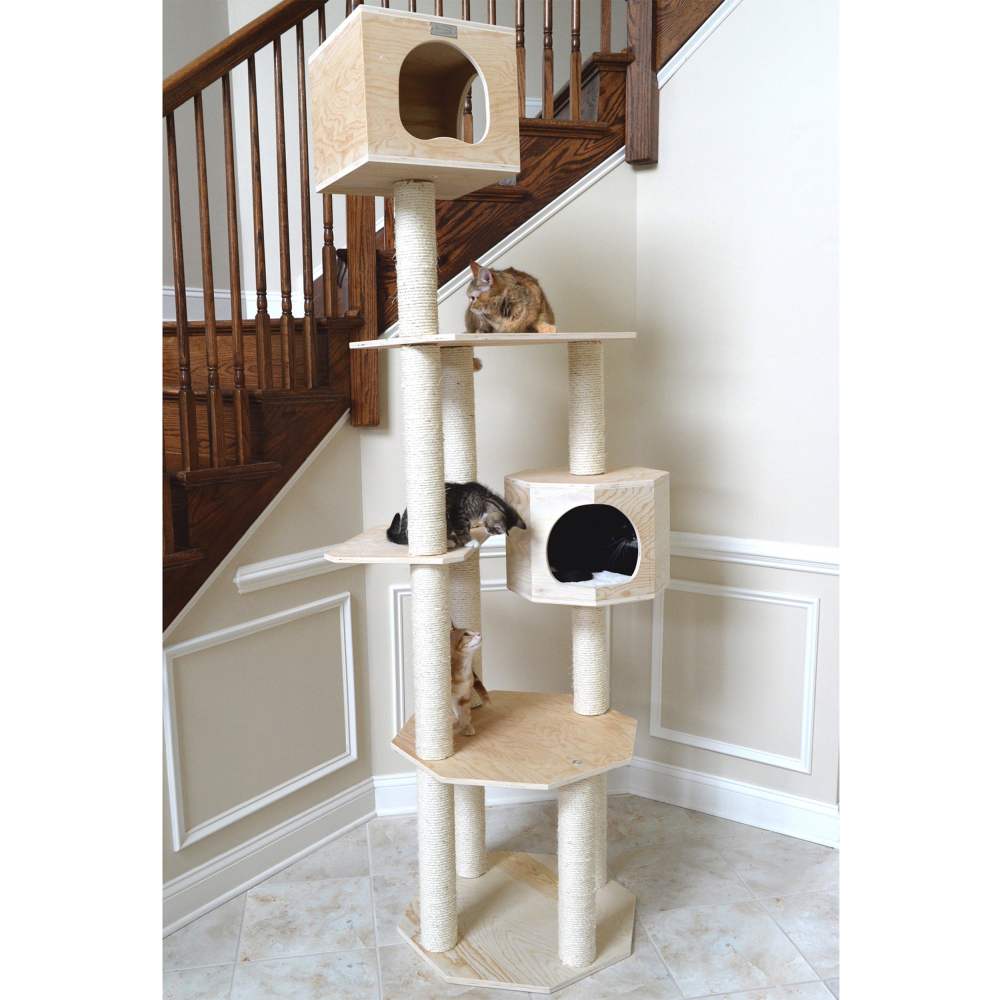 Armarkat Premium Pinus Sylvestris Wood, real wood Cat Tree S8502