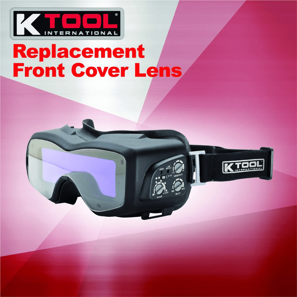 K Tool 70046 Auto Darkening Welding Goggle Kit, Complete Protection Set - Image 4