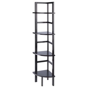 Winsome Aiden Corner Baker's Rack,Coffee Finish