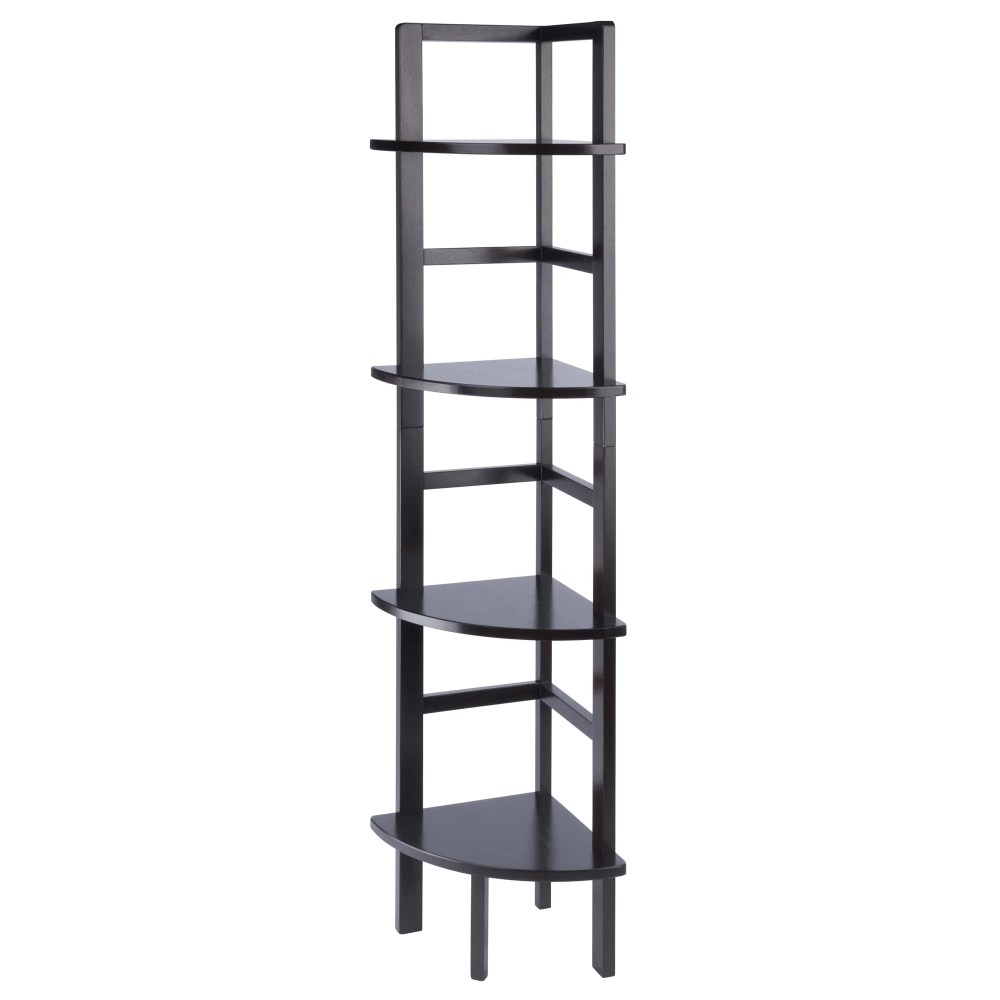 Winsome Aiden Corner Baker's Rack,Coffee Finish