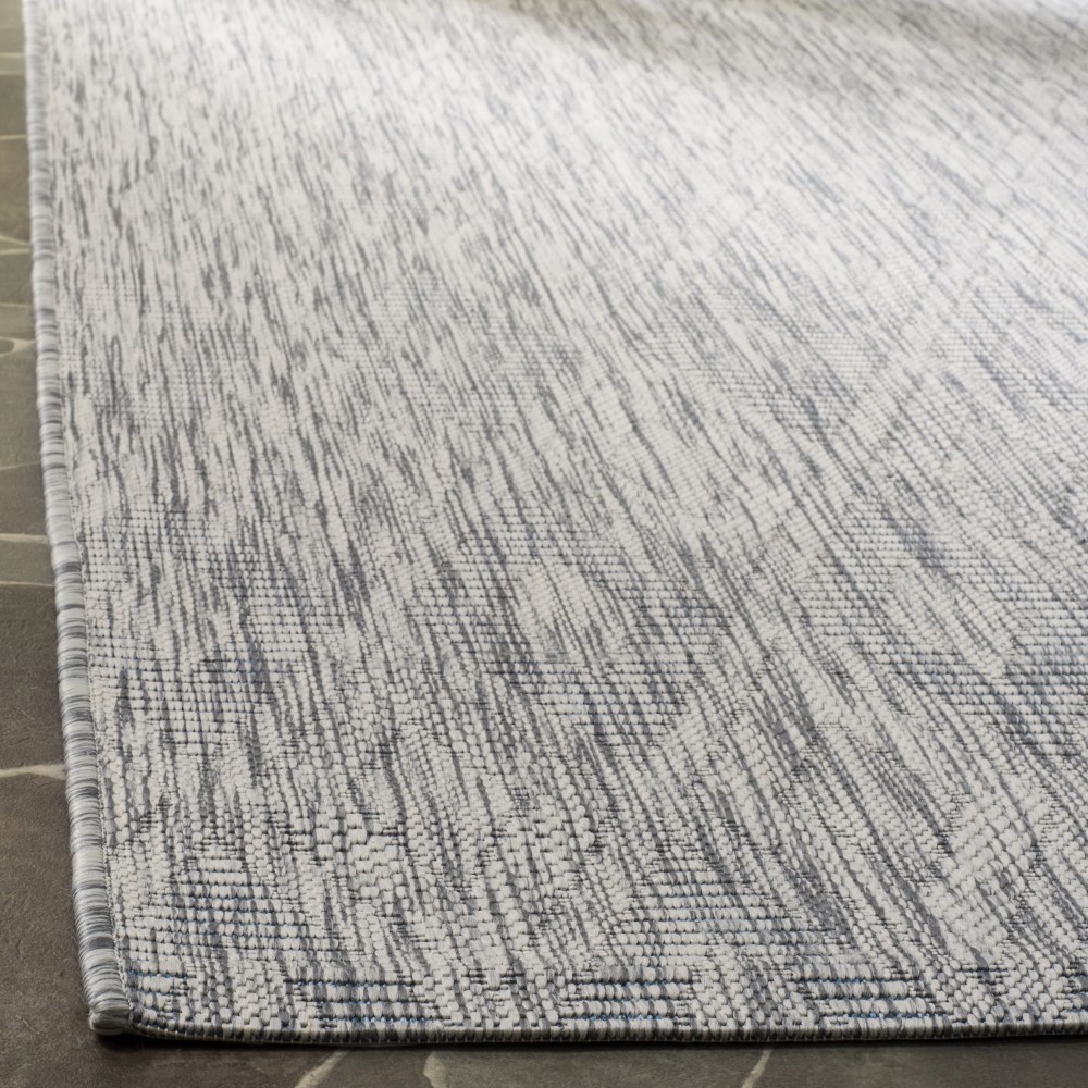 Safavieh Courtyard Teodor Geometric Indoor/Outdoor Area Rug, Gray, 6'7" x 9'6" - Image 7