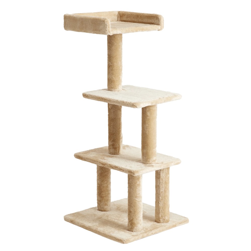 Two by Two Sycamore 44.1-inch Cat Tree, Cat Tower, Scratch Pad & Playground - Image 2