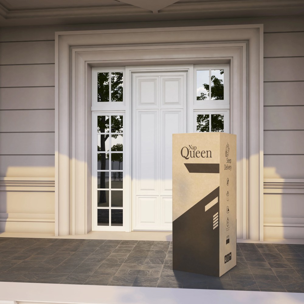 NapQueen Queen Mattress, 10 Inch Charcoal Memory Foam Mattress, CertiPUR-US Certified, Mattress in a Box - Image 6