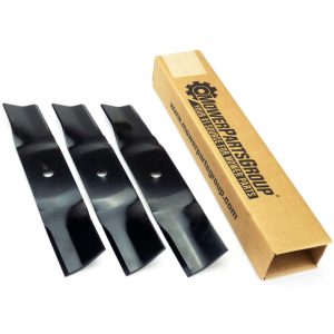 (3) High Lift Blades Compatible With Cub Cadet 44" Z Force 01008616,02005020