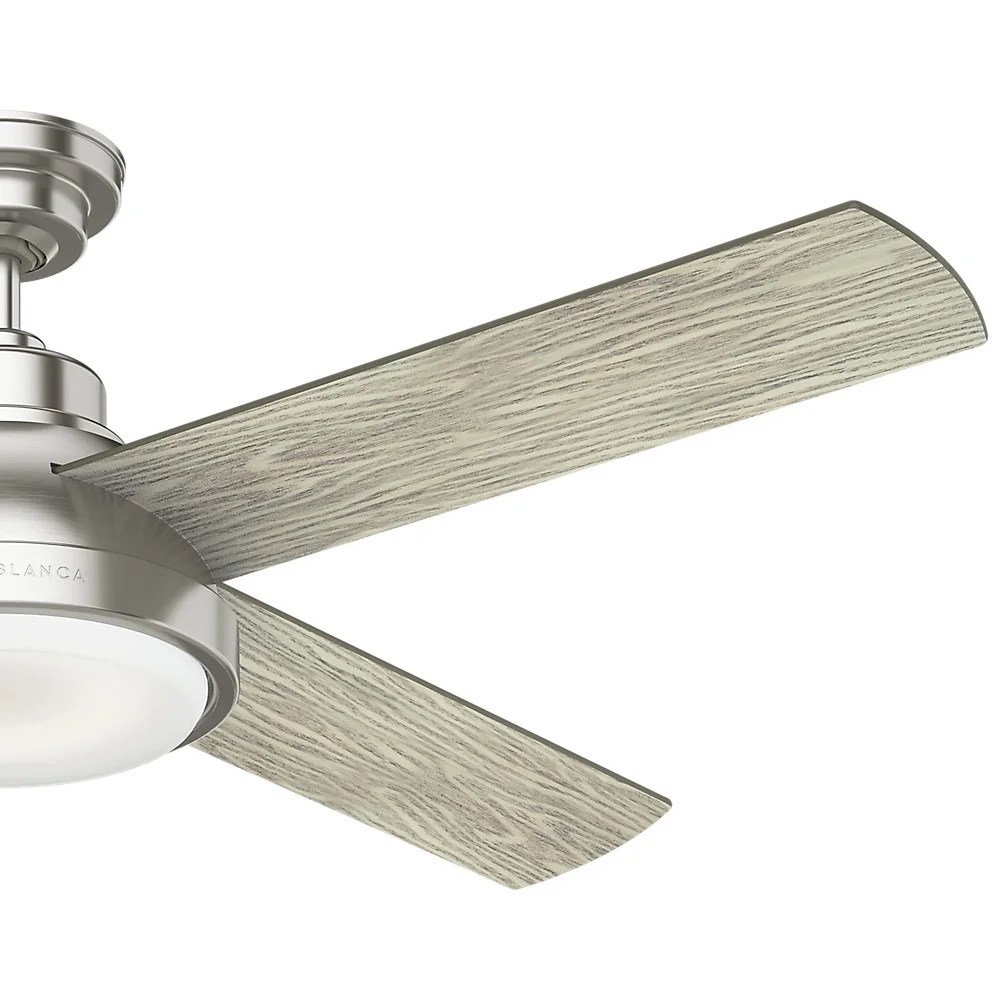 59433-Casablanca Fans-Levitt - 4 Blade 54 Inch Ceiling Fan with Wall Control in Casual Modern Style and includes 4 Motor Speed settings-Brushed Nickel - Image 5