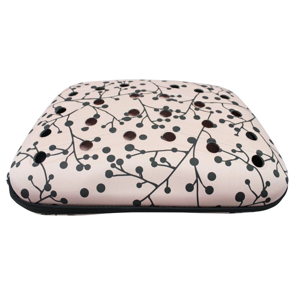 Narrow Shelled Perforated Lightweight Collapsible Military Grade Transportable Designer Pet Carrier - Image 4