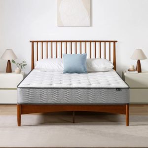 Zinus Comfort Support 10" Queen Cooling Gel Hybrid Mattress with Pocket Springs