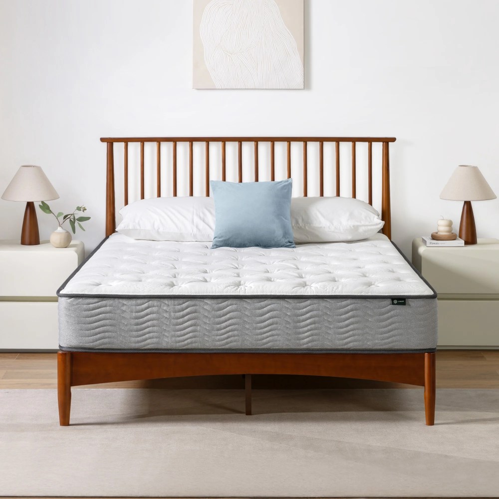 Zinus Comfort Support 10" Queen Cooling Gel Hybrid Mattress with Pocket Springs