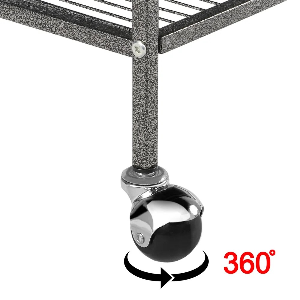 Renwick 52 inch Bird Parrot Cage for Parrot Parakeet Finches, Black - Image 11