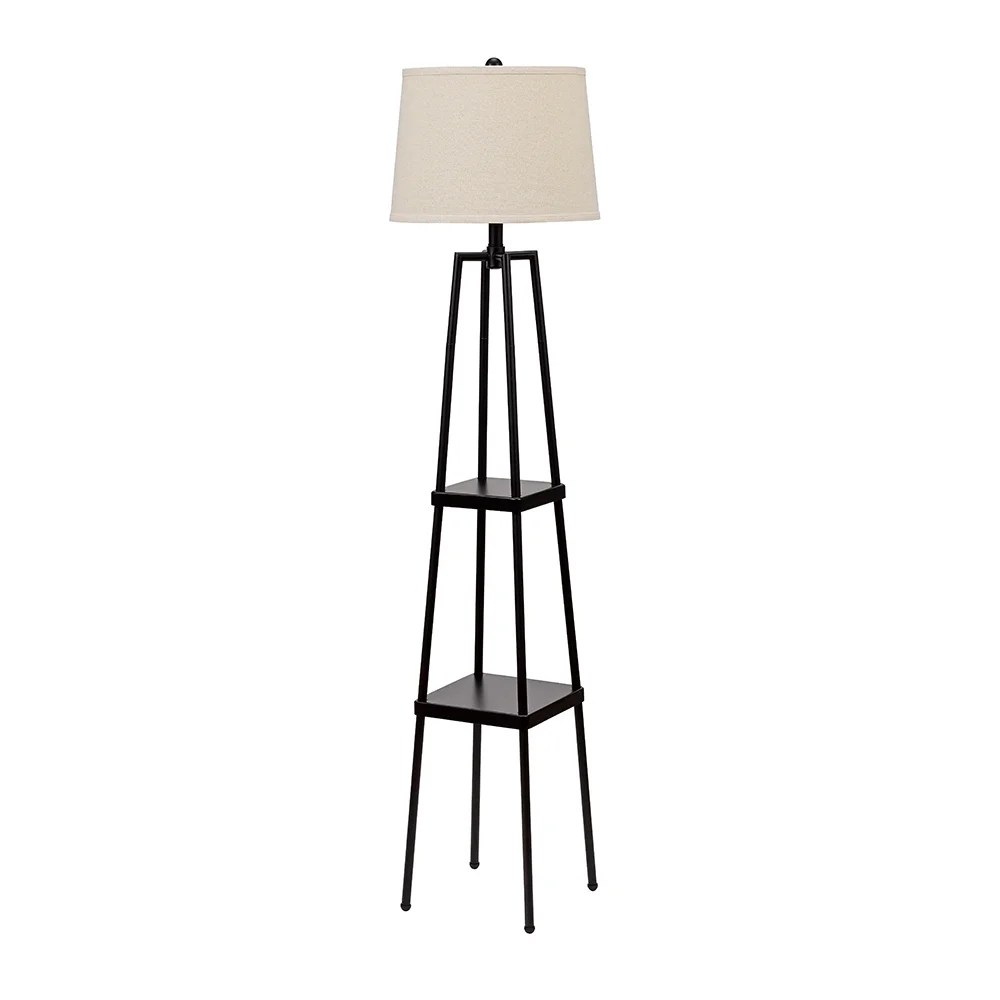 Sawyer Etagere Floor Lamp - Black - Image 13