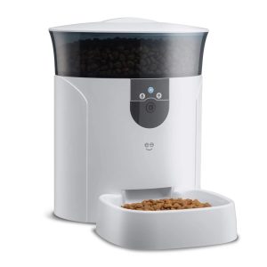 Geeni Pet Connect Feeder with Camera,  7 Liter Automatic Pet Dog & Cat Pet Feeder HD Camera
