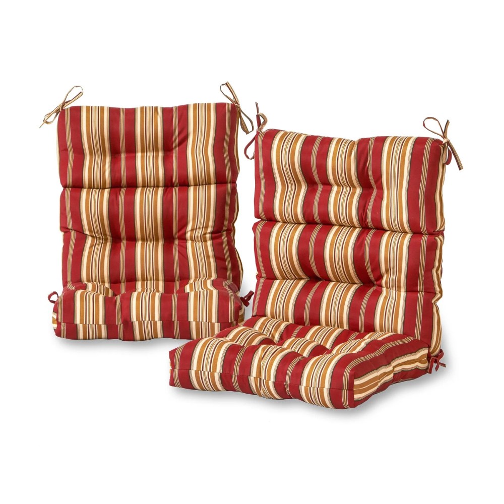 Sunbeam 44 x 22 in. Outdoor High Back Chair Cushion (2-Pack) by Greendale Home Fashions - Image 65