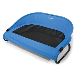 Gen7Pets Cool-Air Cot for Dogs and Cats,  Large,  Trailblazer Blue