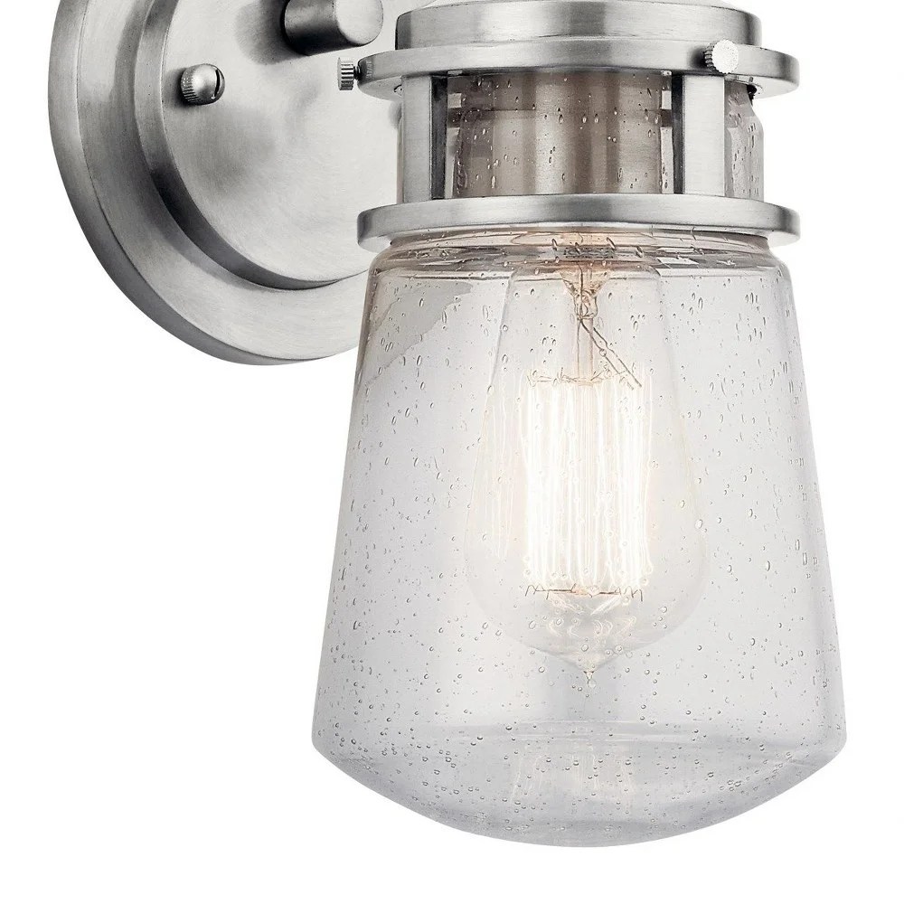 Kichler Lyndon 11 1/4" High Aluminum Outdoor Wall Light - Image 2