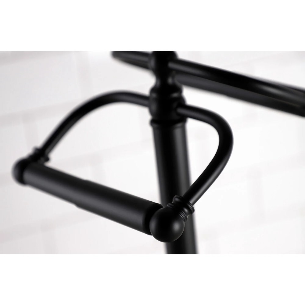 Kingston Brass Vintage Freestanding Double Roll Toilet Paper Holder CC2200 - Image 2