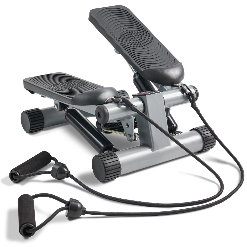 Sunny Health & Fitness Mini Steppers for Exercise at Home, Stair Step Workout Machine with Resistance Bands, Full Body Cardio - NO. 012-S - Image 8