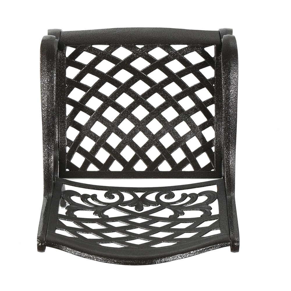 Cast Aluminum Bronze Outdoor Chair (Set of 2) - Image 8