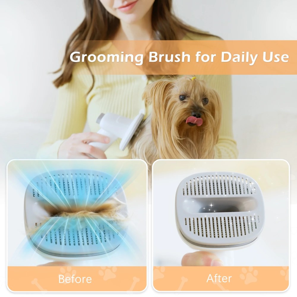 LMVVC Dog & Cat Grooming Clippers Kit, Adjustable Corded Electric with Accessories (9 Pack) - Image 4