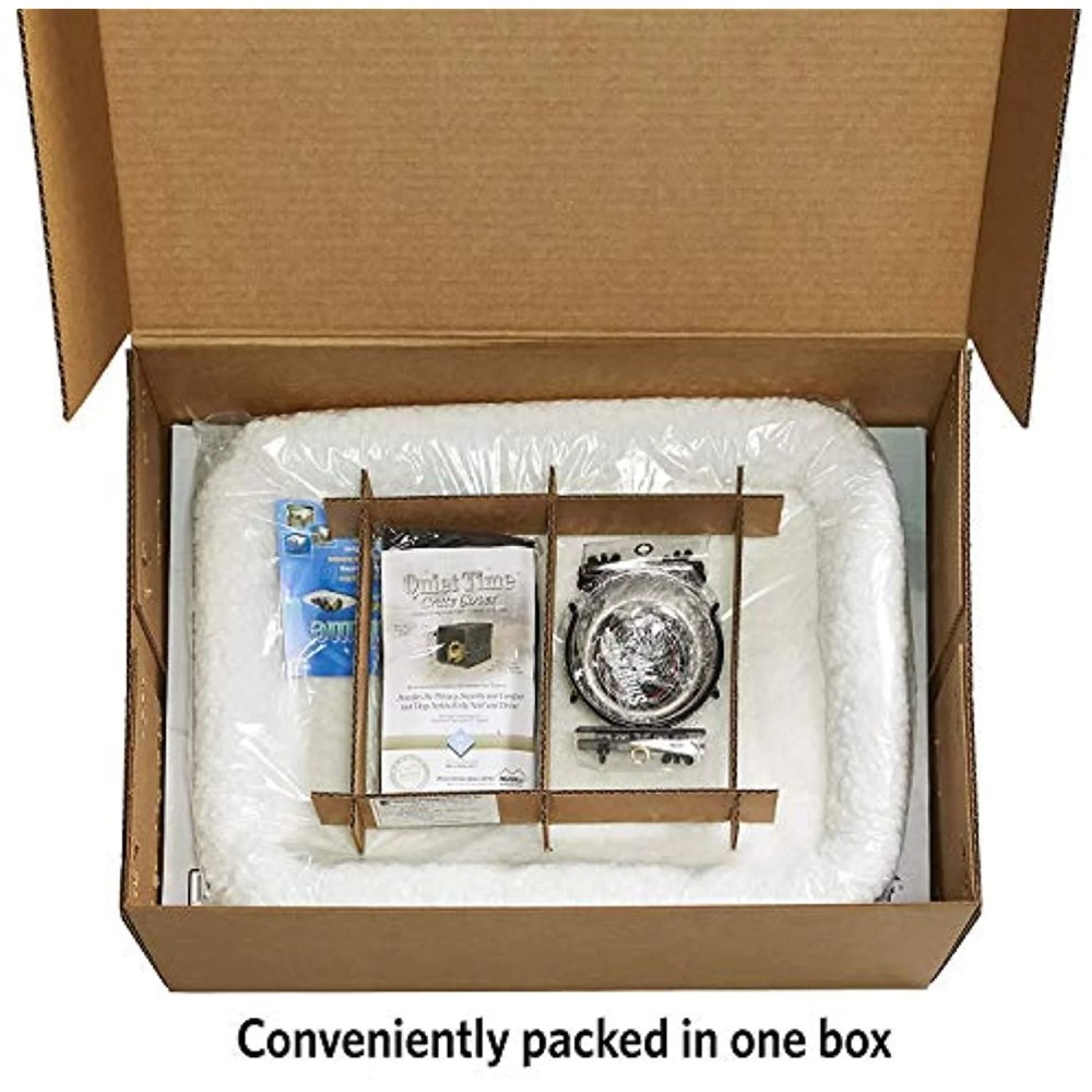 MidWest Homes for Pets Double Door iCrate Starter Kit, 24-inch Dog Crate Bundle for Small Breeds, Includes Cage, Pet Bed, 2 Bowls and Privacy Cover - Image 5