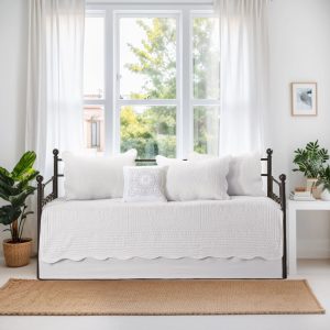 6 Piece Daybed Set-Color:White,Size:Daybed