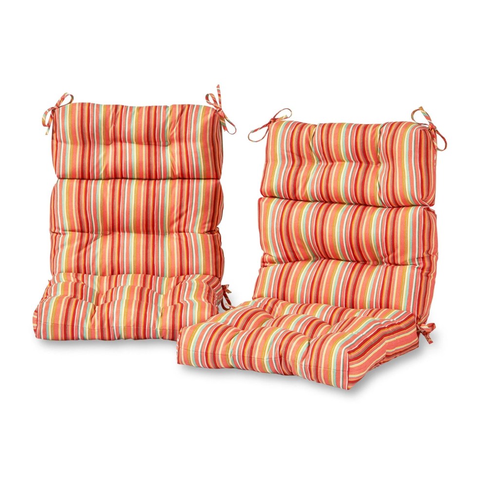 Sunbeam 44 x 22 in. Outdoor High Back Chair Cushion (2-Pack) by Greendale Home Fashions - Image 34
