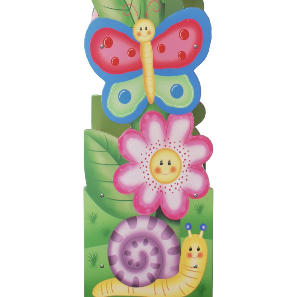 Fantasy Fields Magic Garden Kids 3-Tier Bookshelf & Drawer - Image 5