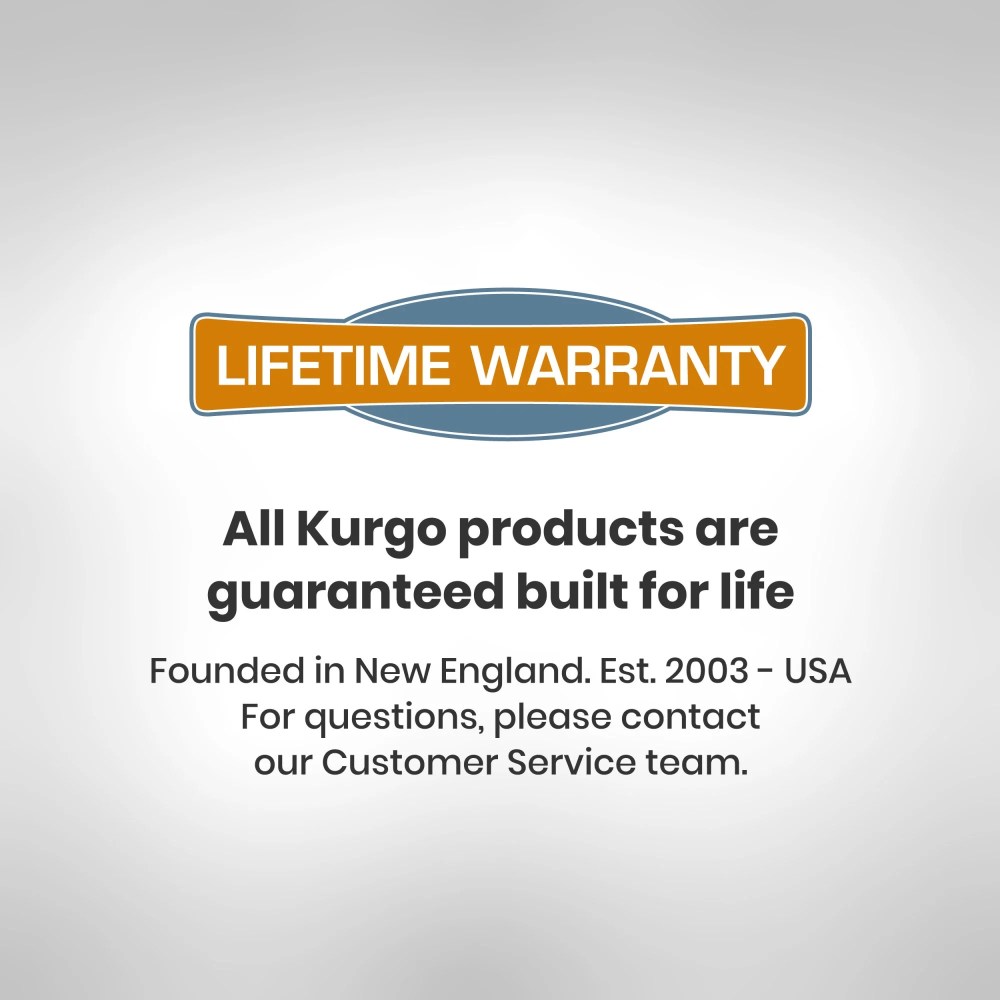 Kurgo Dog Explorer Travel Carrier, Water-Resistant, For Cats & Small Dogs Up to 20 Lbs, Black - Image 8