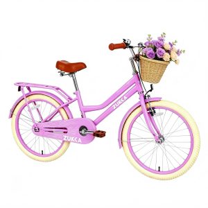 20" Girls Bike for Kids Ages 7" 10 Years Old, SHINPT Kids Bike with Basket