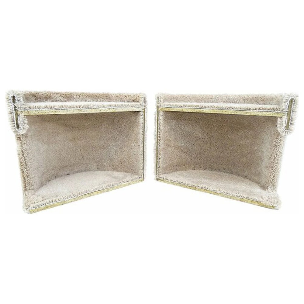 New Cat Condos Carpeted Solid Wood Cat Tree Tower - Image 2