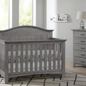 Soho Baby Sheridan 4-in-1 Convertible Crib, Graphite Gray