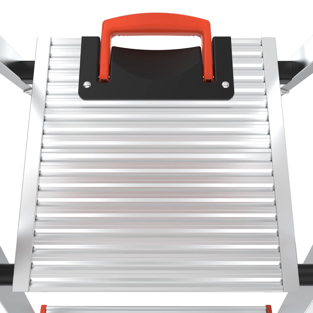 Little Giant Flip-N-Lite 5 Aluminum, Platform 3 Step Ladder, 300 lbs Rated, Type 1A - Image 4