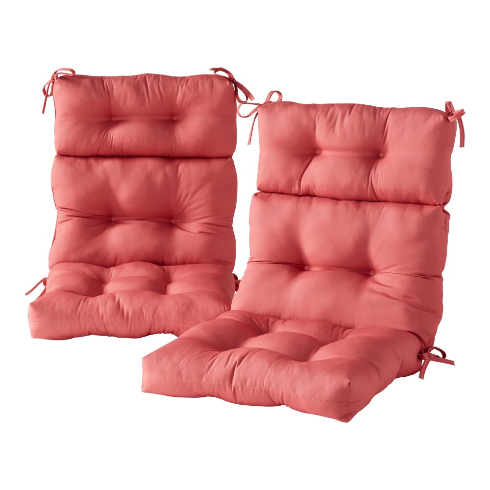Sunbeam 44 x 22 in. Outdoor High Back Chair Cushion (2-Pack) by Greendale Home Fashions - Image 88