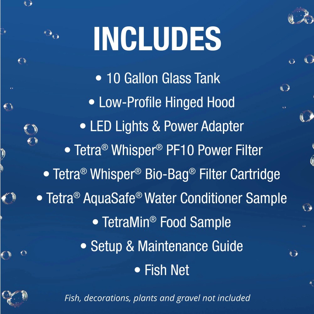 Tetra 10 Gallon Glass LED Aquarium Kit - Image 7